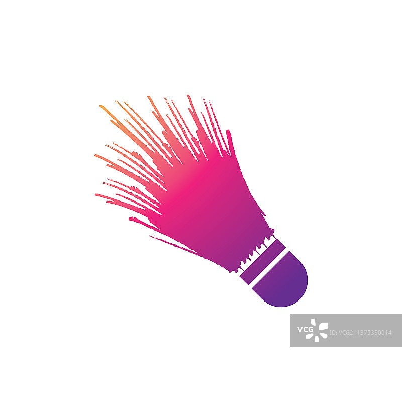羽毛球logo图片素材
