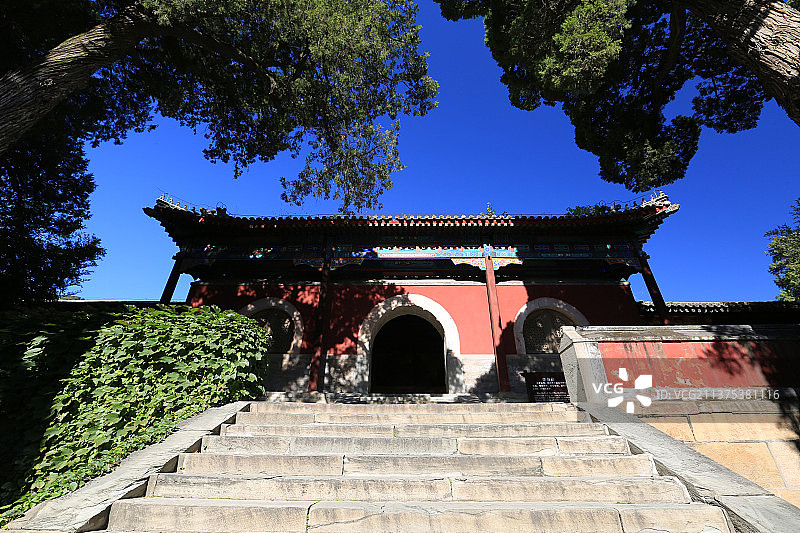 北京市香山碧云寺：弥勒殿图片素材