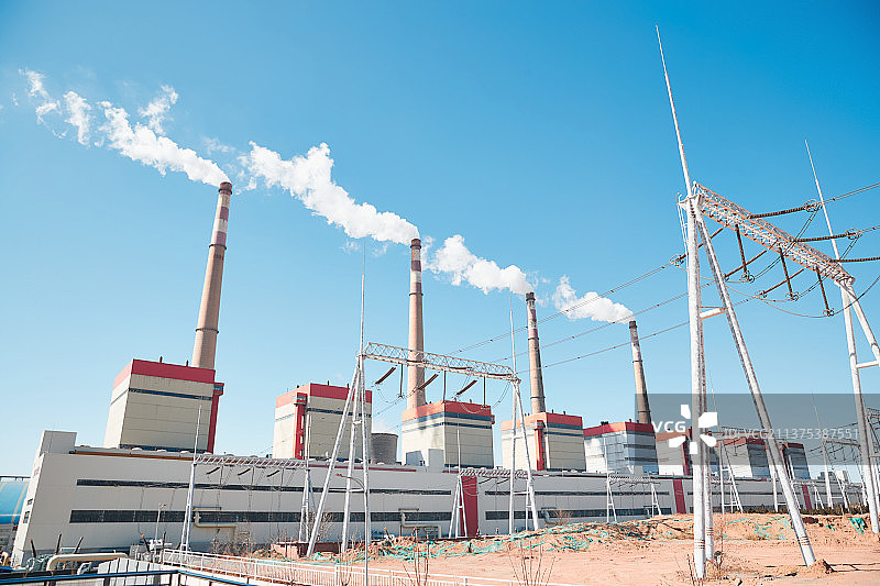 火力发电厂图片素材