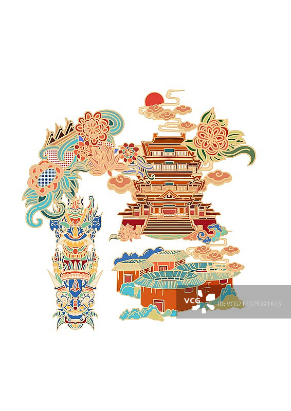 信字绘图片素材