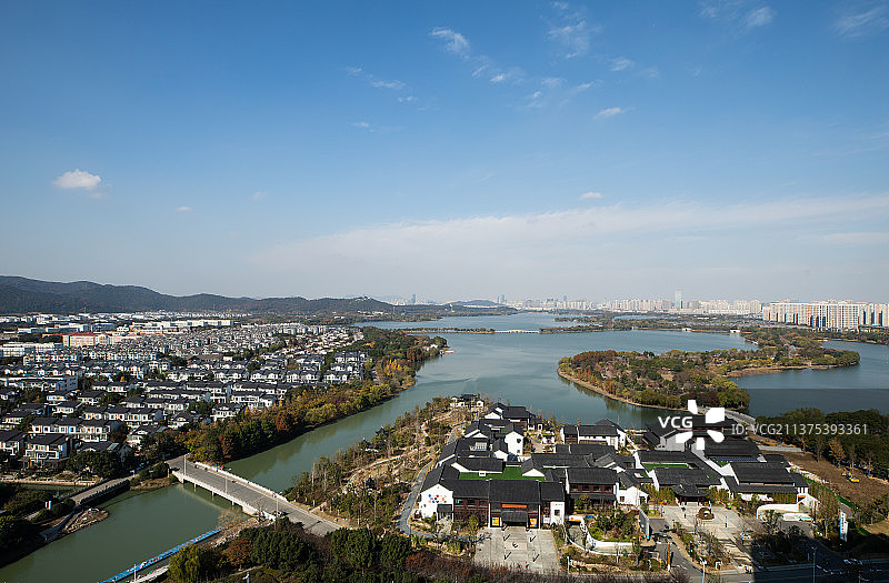 苏州石湖景色图片素材