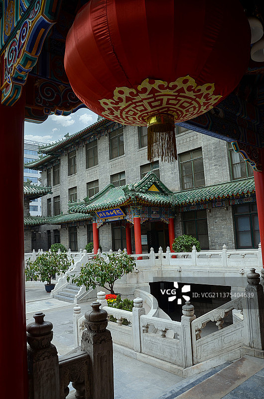 北京协和医院老楼图片素材