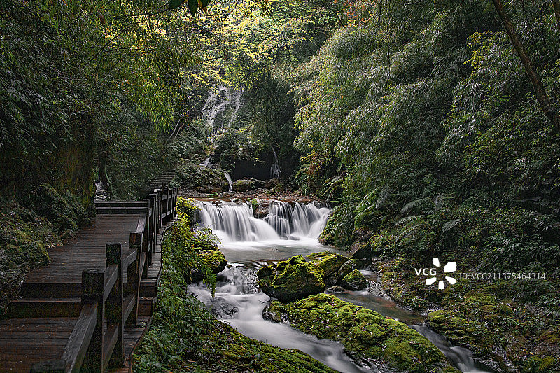 黑山谷雨季图片素材