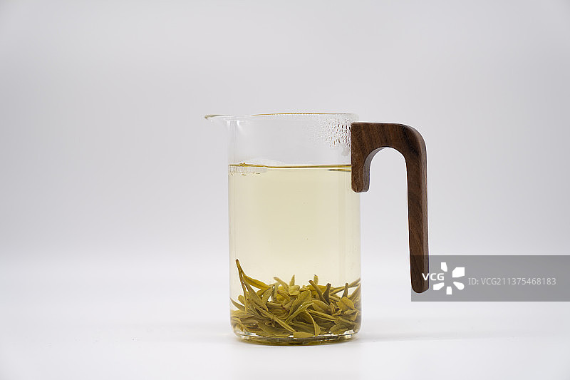 南京雨花茶茶汤图片素材