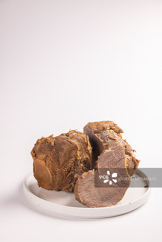 卤味牛腱肉图片素材