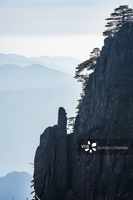 安徽 黄山市 国家级重点风景名胜区 黄山景区图片素材