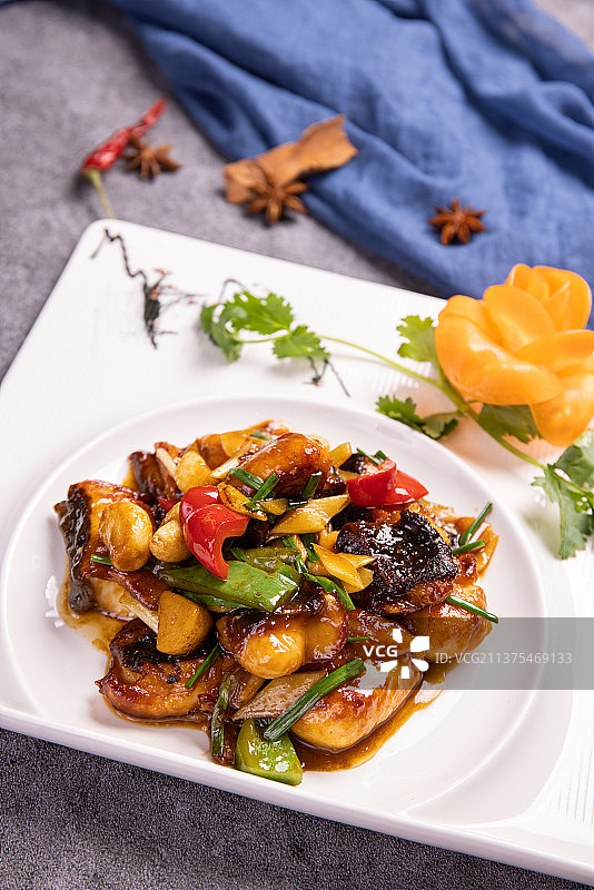 红烧草鱼图片素材