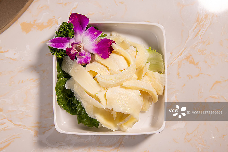 火锅菜黄喉血管图片素材