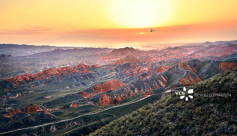 丹霞地貌自然奇观世界自然遗产图片素材