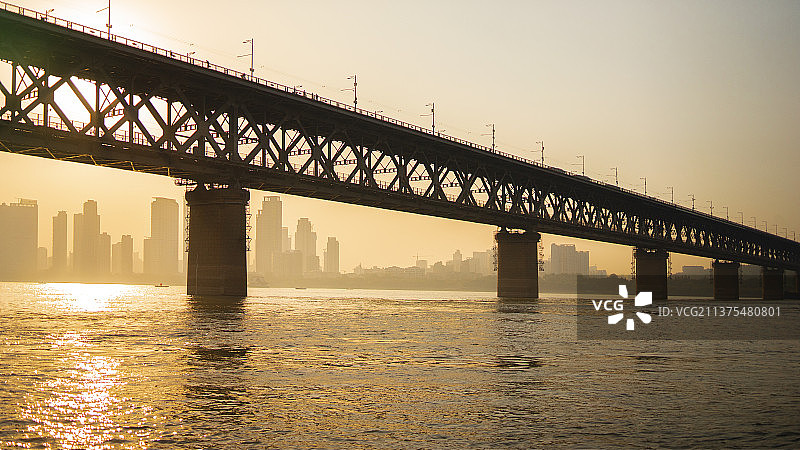 武汉长江大桥图片素材