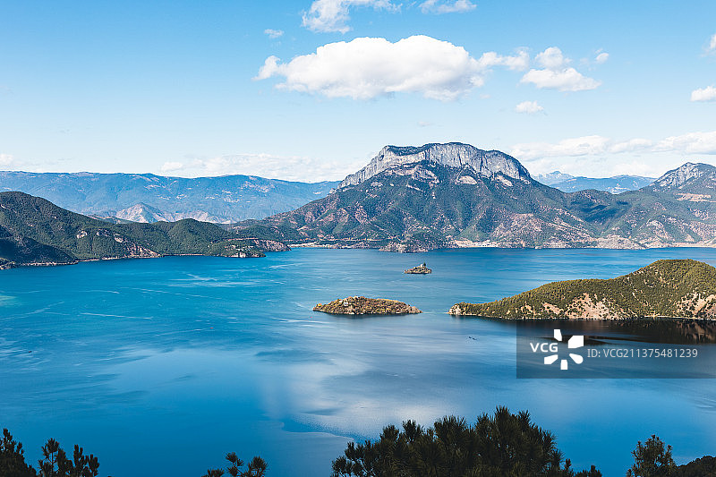 泸沽湖图片素材