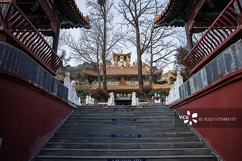 白瀑寺之大雄宝殿图片素材