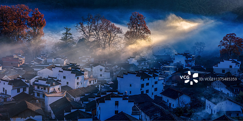 石城秋色图片素材