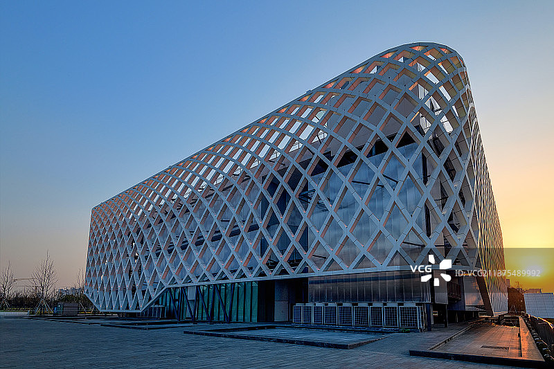 上海世博文化公园原法国馆图片素材