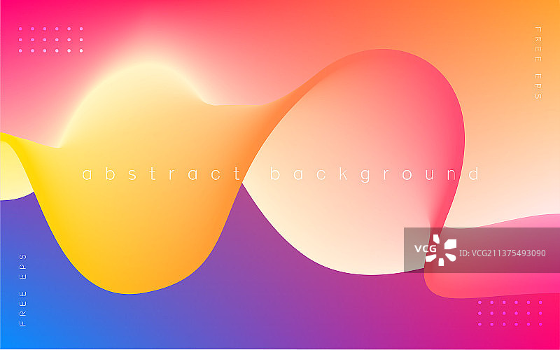 流体渐变多彩风格年会背景科技未来抽象海报图片素材