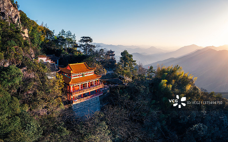 夕照铁瓦仙·株洲市炎陵县铁瓦仙图片素材