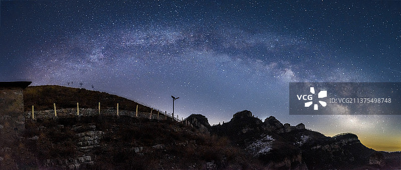 2022年春季北京房山义子泉银河拱桥图片素材