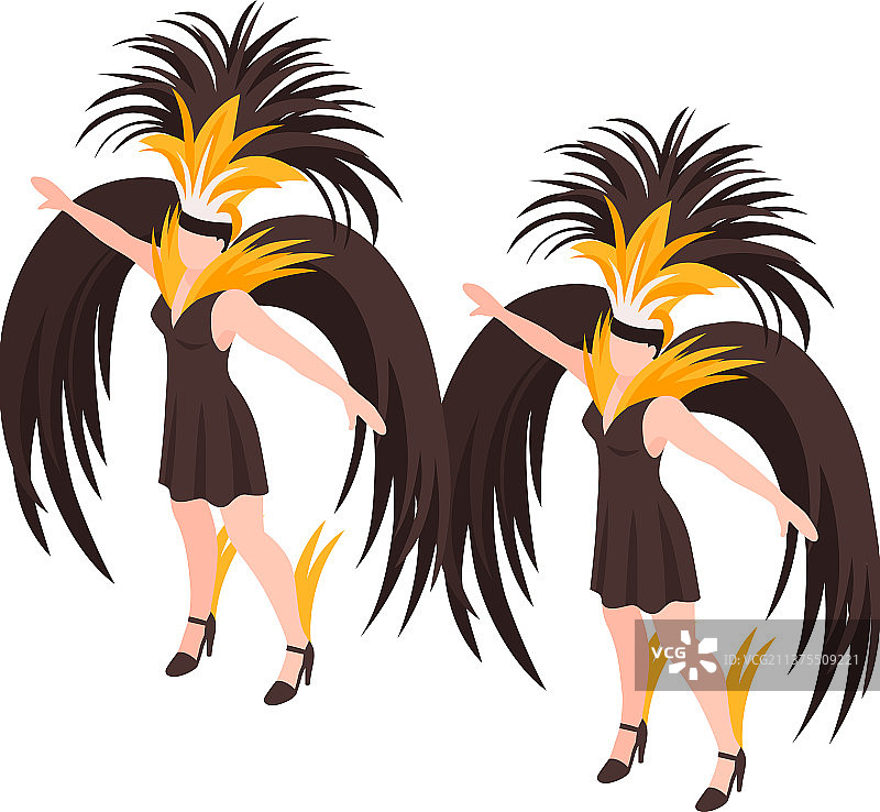 歌舞表演的黑天鹅构图图片素材