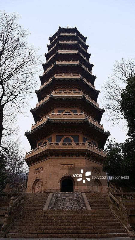 灵谷寺 无梁殿 阵亡将士公墓图片素材