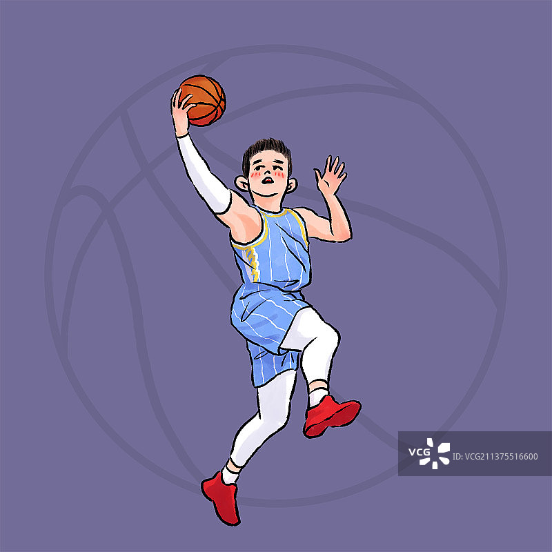 篮球少年图片素材