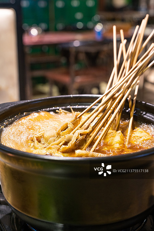 涮肚锅串串香图片素材
