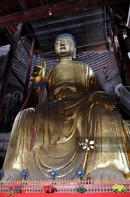 重庆合川涞滩古镇二佛寺图片素材