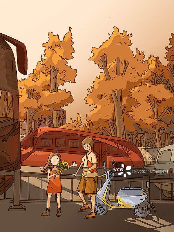 公交车图片素材