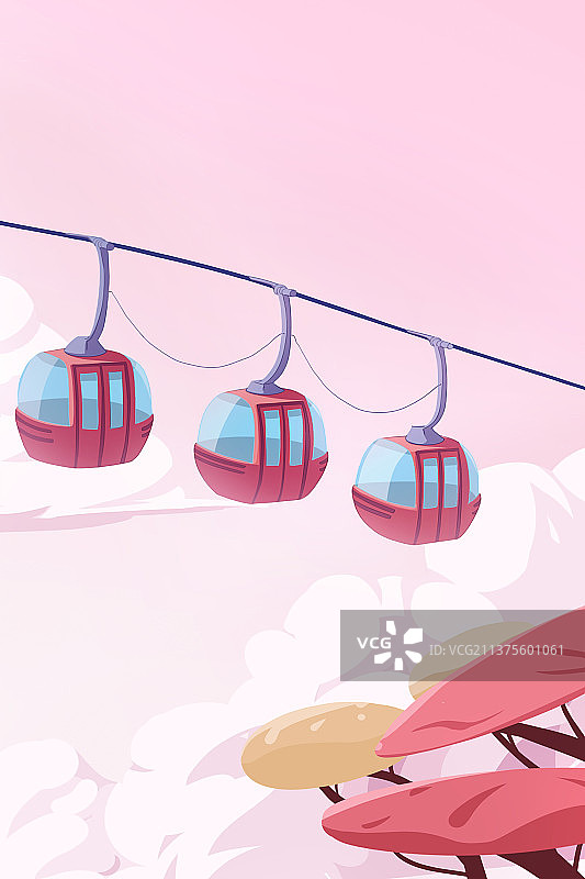 缆车图片素材