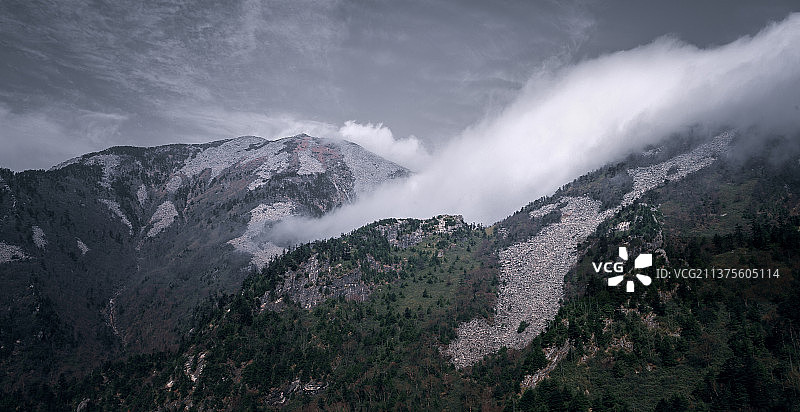 朱雀冰晶顶（西安朱雀森林公园）图片素材