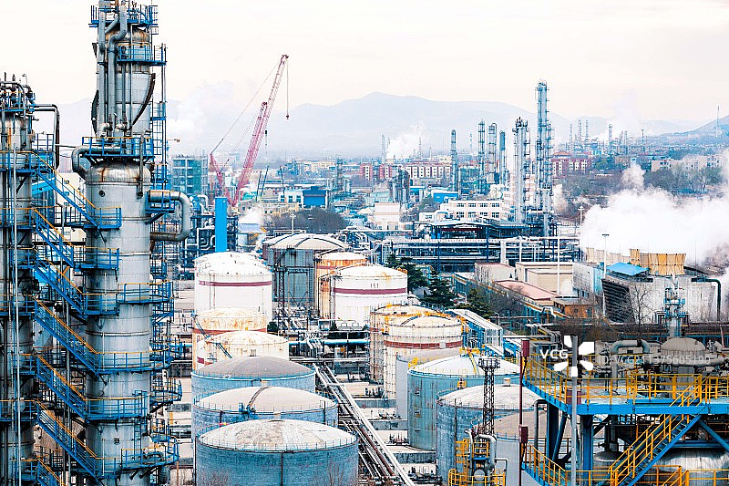 石油炼化厂图片素材