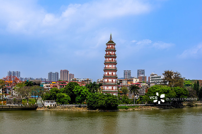 金鳌塔-东莞万江图片素材