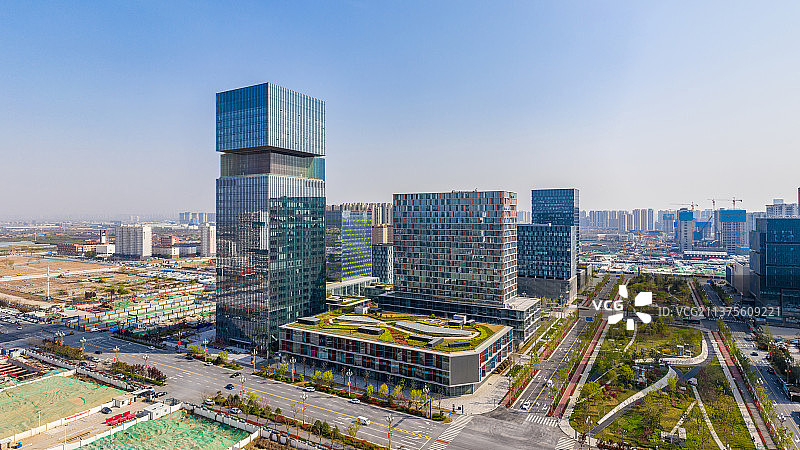 西安咸阳秦创原创新驱动总平台创新大厦图片素材