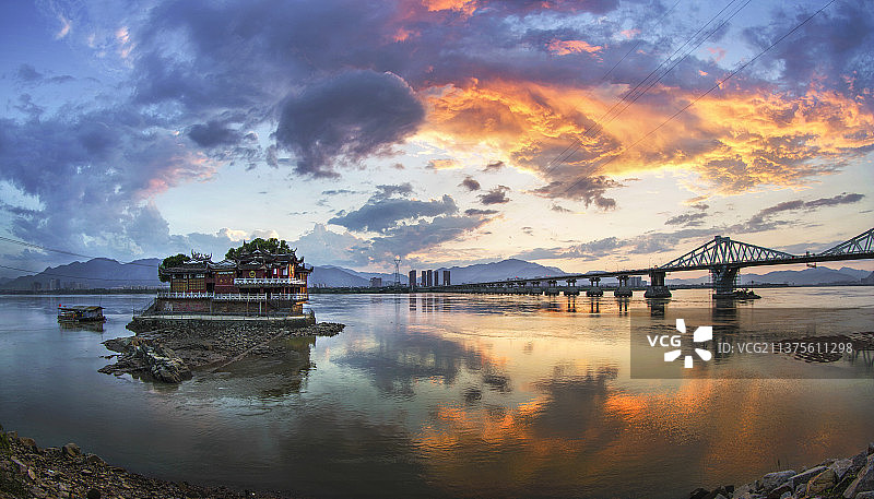 金山寺图片素材