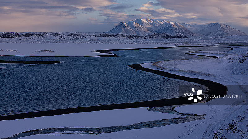 冷海冰原图片素材