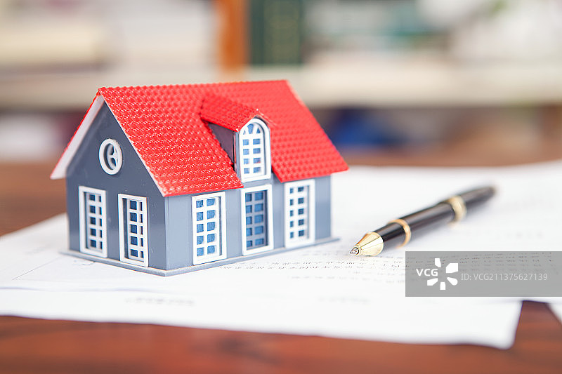 房屋合同图片素材