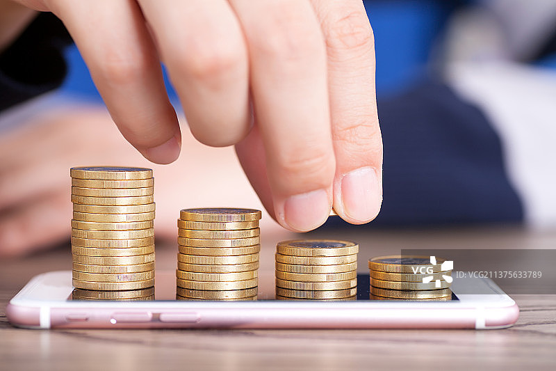 虚拟货币的投入图片素材