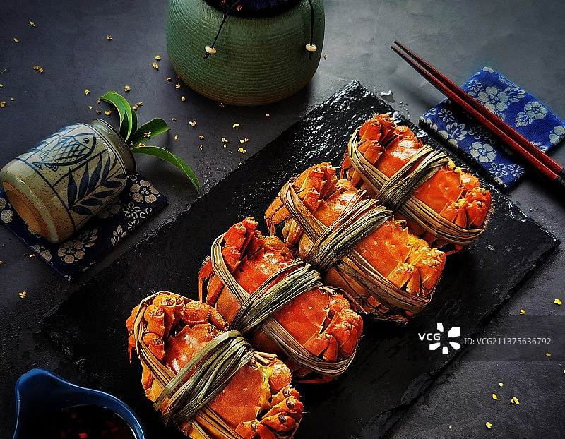 阳澄湖大闸蟹图片素材