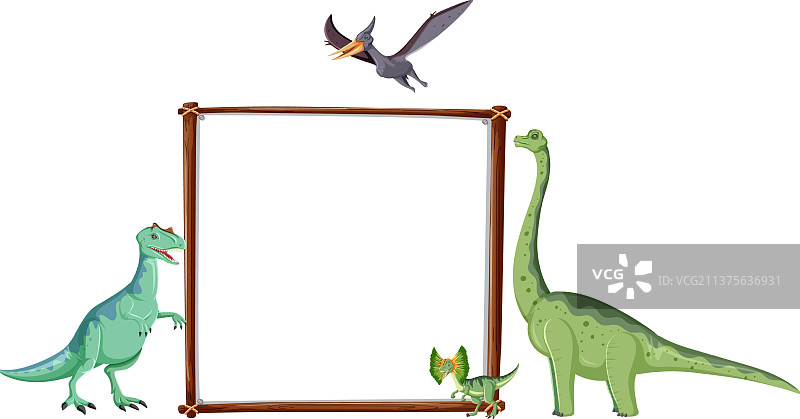 多种恐龙banner模板设计图片素材