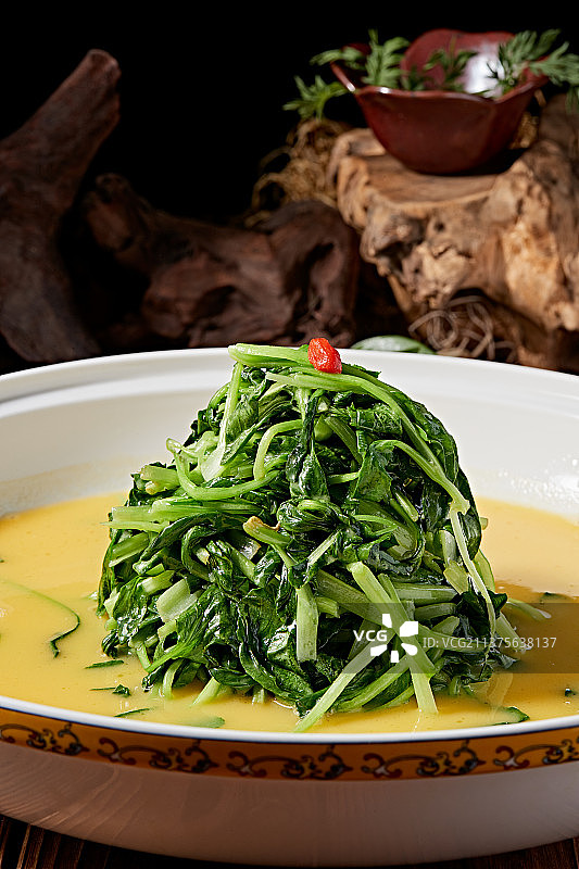 上汤西洋菜图片素材