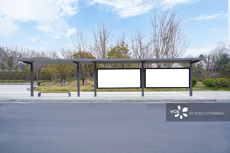 公交站牌图片素材