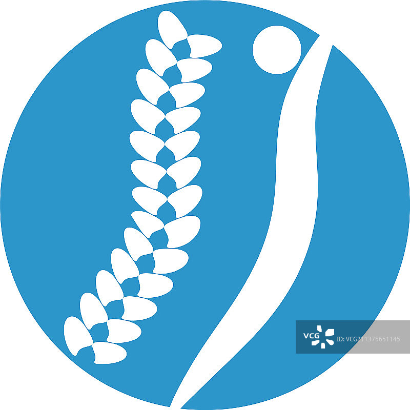 脊椎诊断标志图片素材