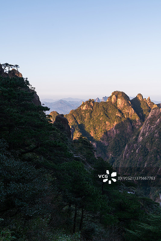 江西上饶三清山南清园景区风光图片素材