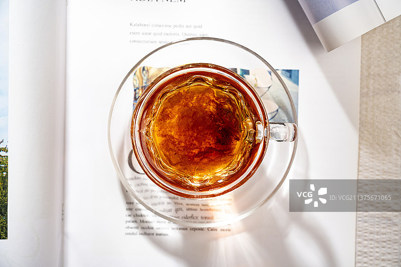 中式春季养生茶胖大海茶药食同源图片素材