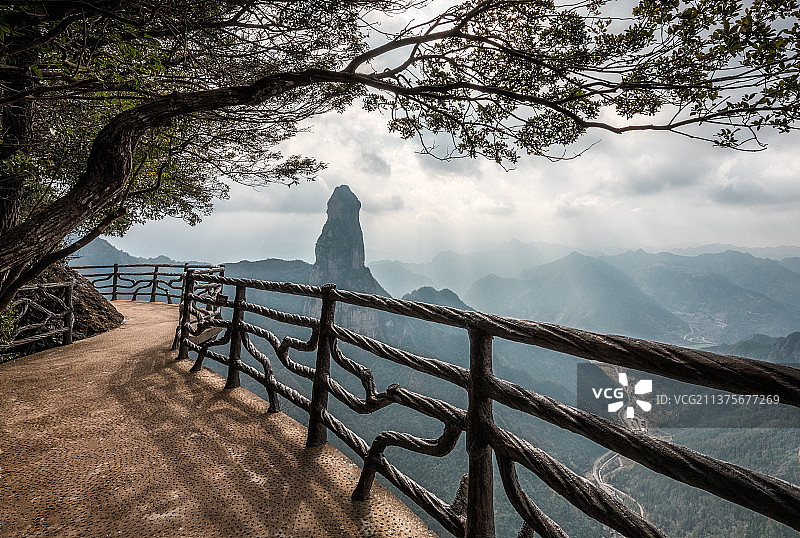 望观音峰图片素材