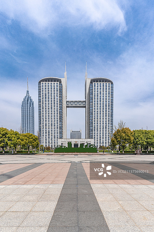 江苏省常州市城市风光图片素材