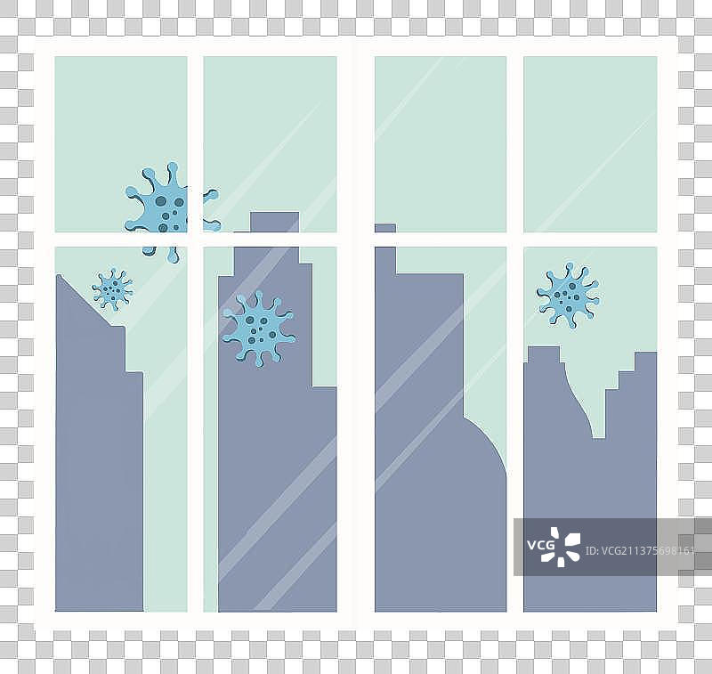 居家隔离病毒图片素材