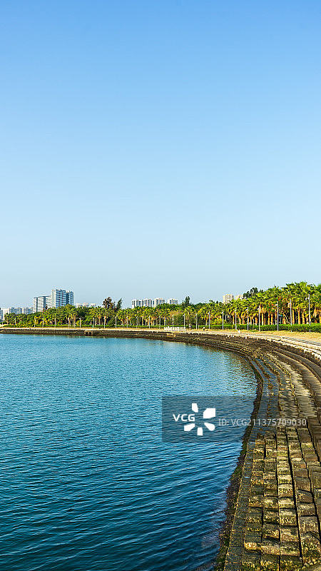 山海健康步道图片素材