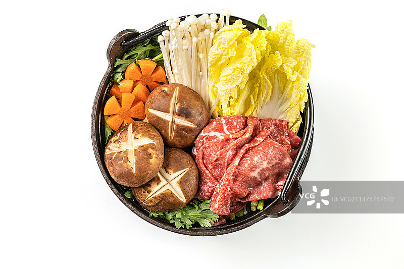 日式寿喜锅图片素材