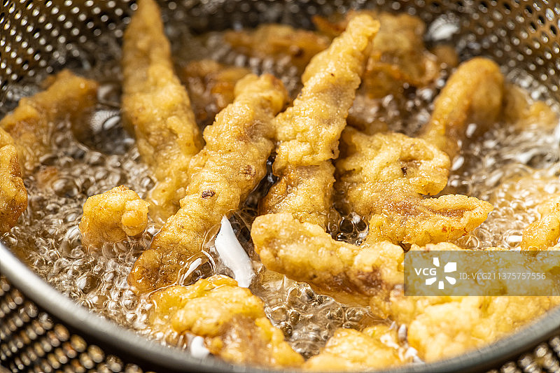 农家小酥肉图片素材