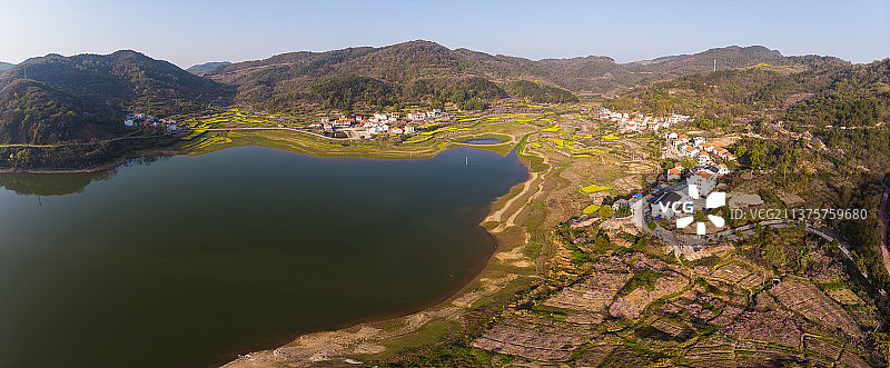 湖北黄石大冶沼山森林公园春季风光图片素材